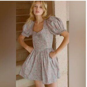 Doen Trail Mini Dress Petit Jardin Flora